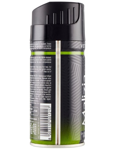 Malizia Uomo Deodorante Spray - 150ml - Vetyver